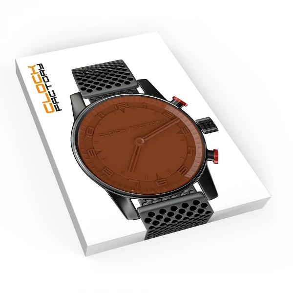 Cioccolato 2d forma orologio